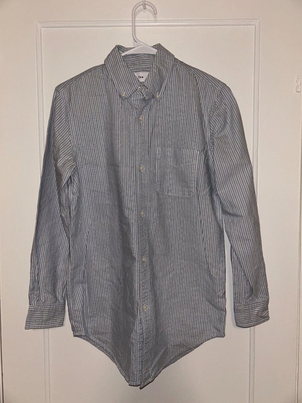 Aritzia TNA Laneshaw tunic cotton shirt